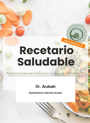 Carátula del Recetario Saludable
